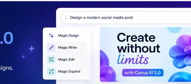Canva AI 2.0 Brings Smarter Design Creation