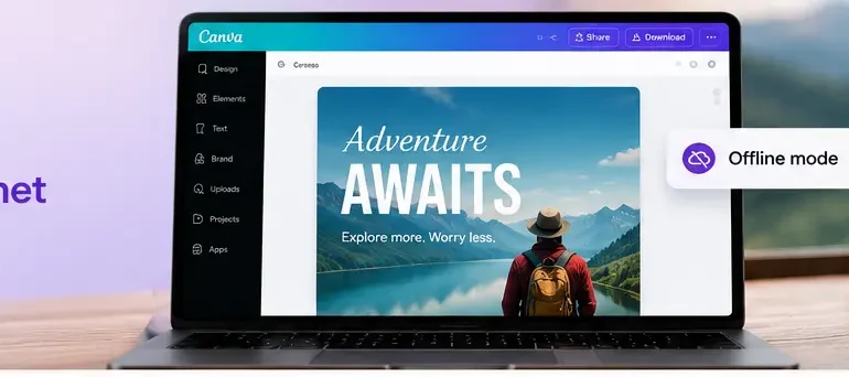 Canva Offline Announced for Easier Designing Anywhere