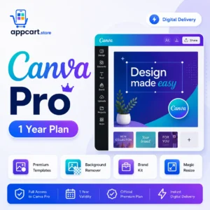 Canva Pro 1 Year Plan – Best Value Premium Access