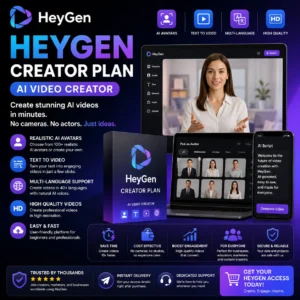 HeyGen Creator - 1 Month Shared Plan
