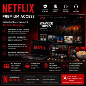 NFLX 1 Year Subscription